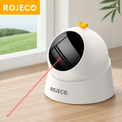 Automatic Laser Cat Toy — Random, Rotating & Smart Movements 🔴