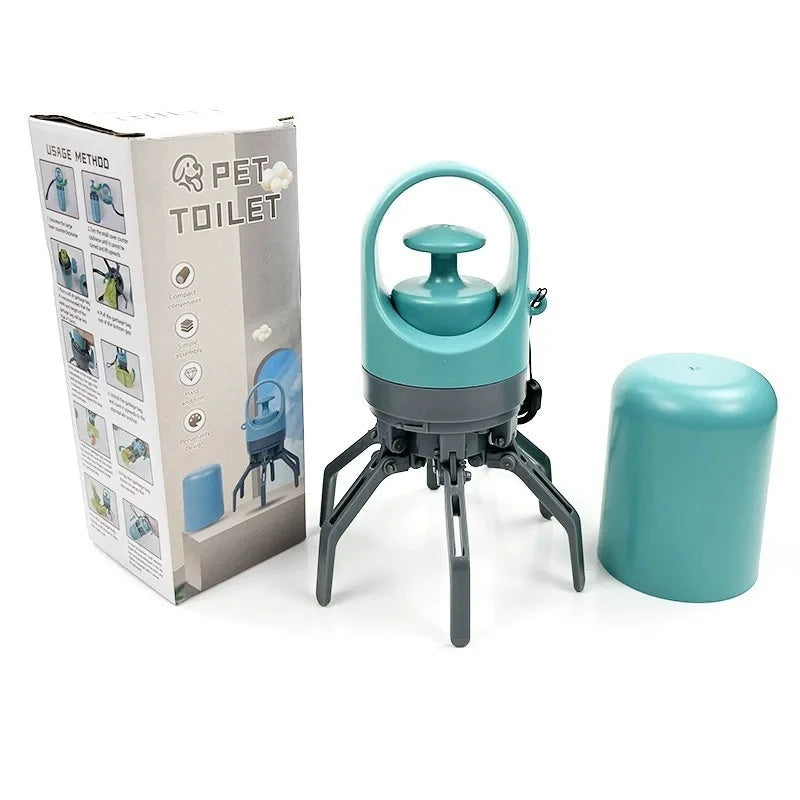 Ramasse-Crottes Portable pour Chien — Sans Contact, Sacs Intégrés & Hygiénique