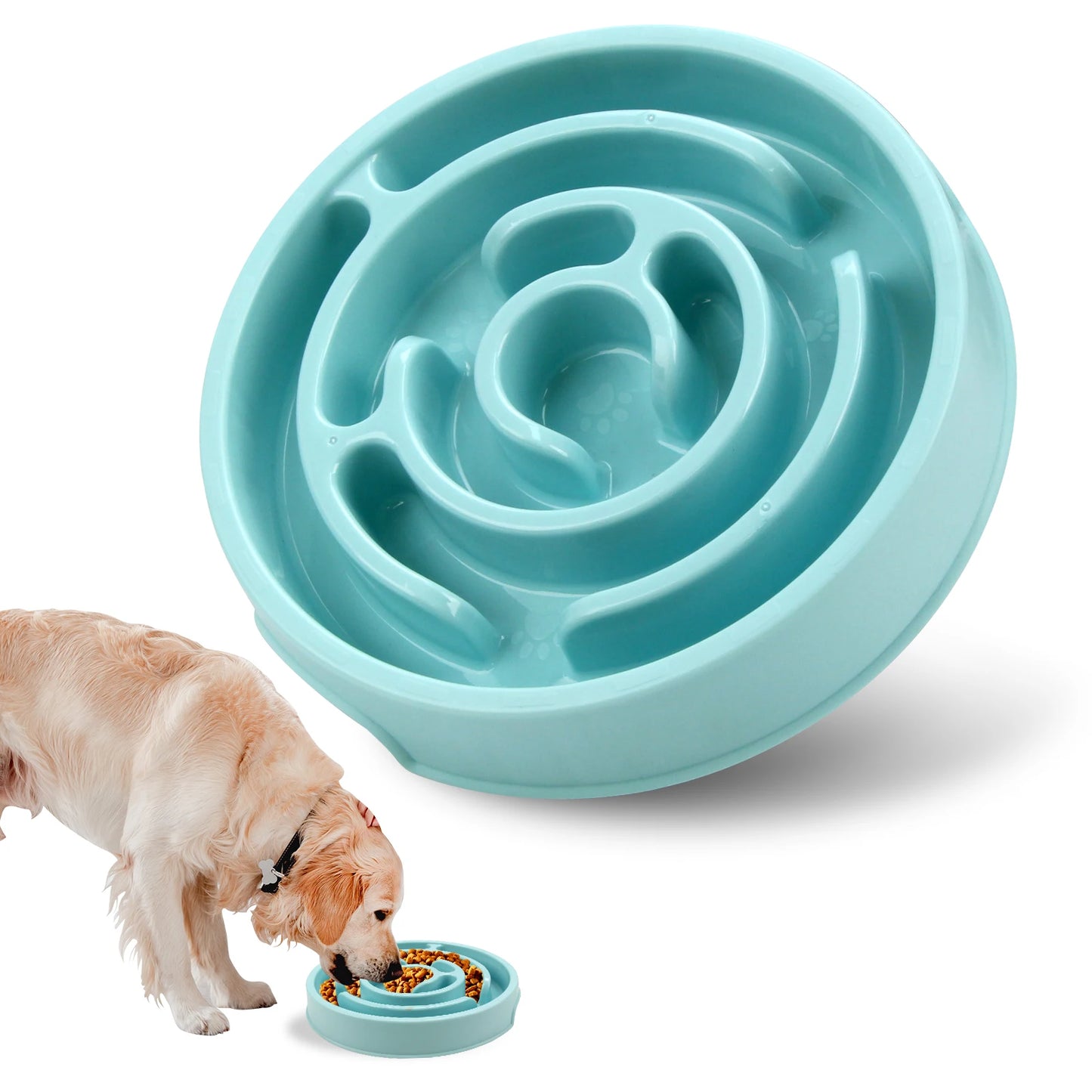 Gamelle Alimentation Lente Chien — Antidérapante, Écologique, Toutes Tailles
