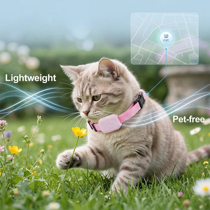 Traceur GPS pour Chien & Chat — Compatible Apple Find My, Étanche & Temps Réel 📍