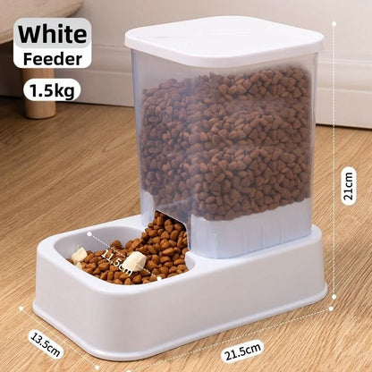 Distributeur Automatique Eau & Nourriture pour Chat et Chien