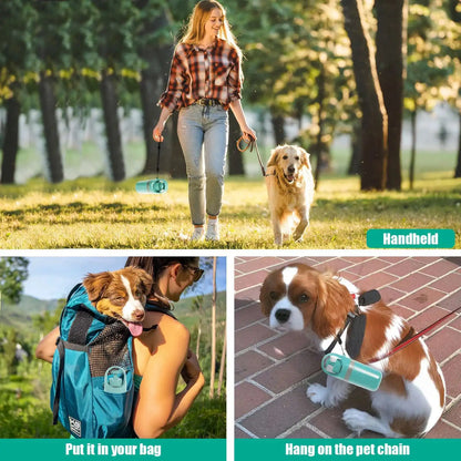 Ramasse-Crottes Portable pour Chien — Sans Contact, Sacs Intégrés & Hygiénique