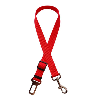 Ceinture de Sécurité Voiture Chien & Chat — Réglable, Clip Universel