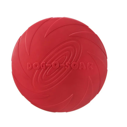 Frisbee en Silicone pour Chien et Chat — Résistant aux Morsures, Parfait pour l'Été 🌞