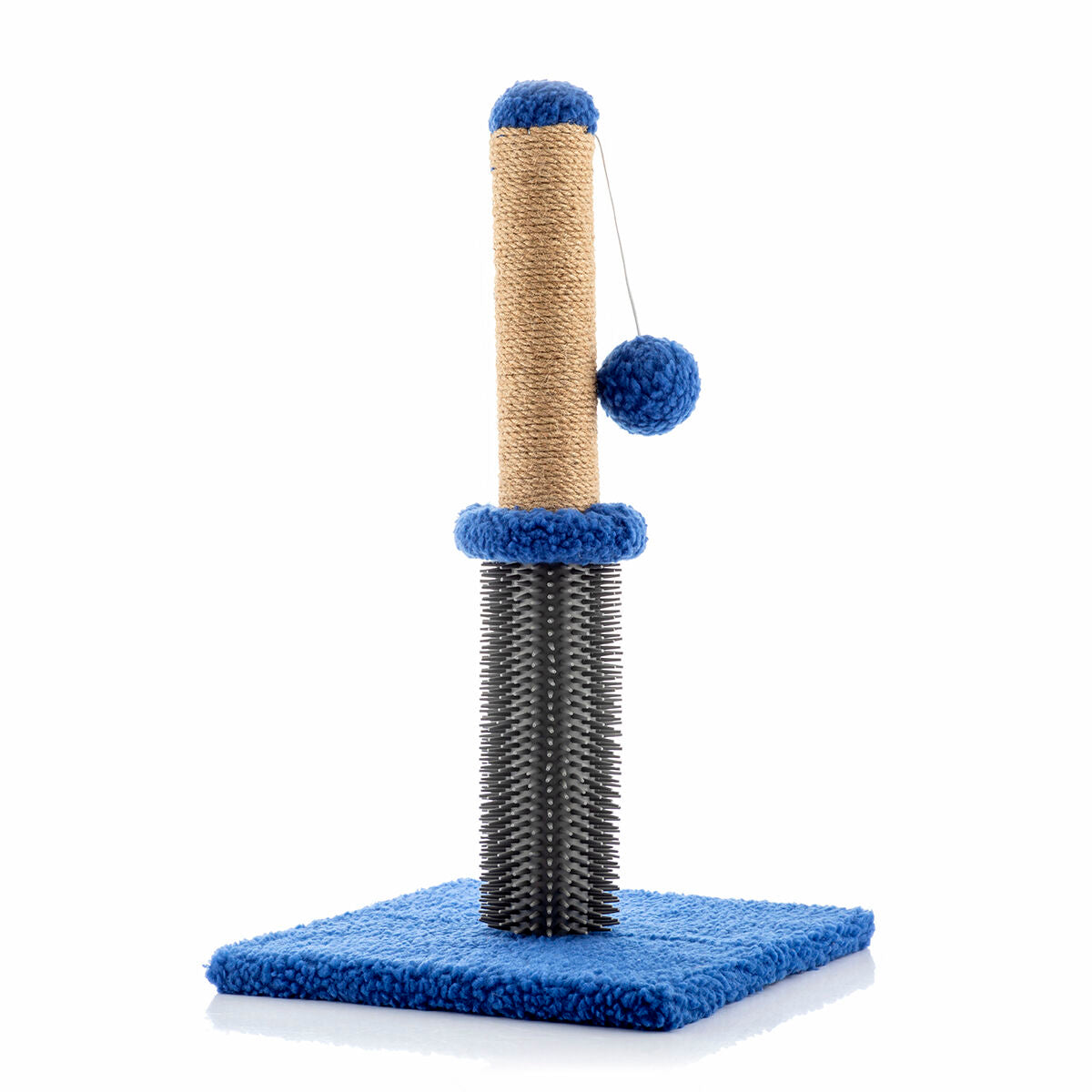 Griffoir et poteau de massage pour chat avec balle