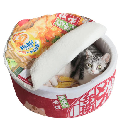 Coussin Lit Ramen pour Chat