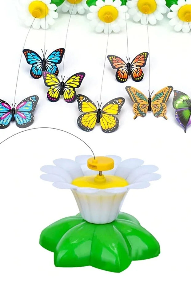 Jouet Interactif Papillon pour Chat — Mouvement Automatique