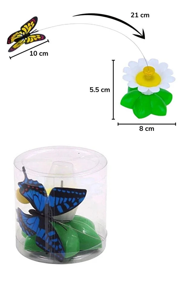 Jouet Interactif Papillon pour Chat — Mouvement Automatique