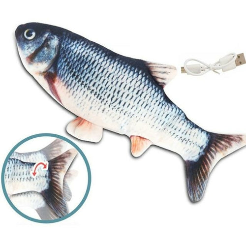 Jouet Poisson Électrique pour Chats
