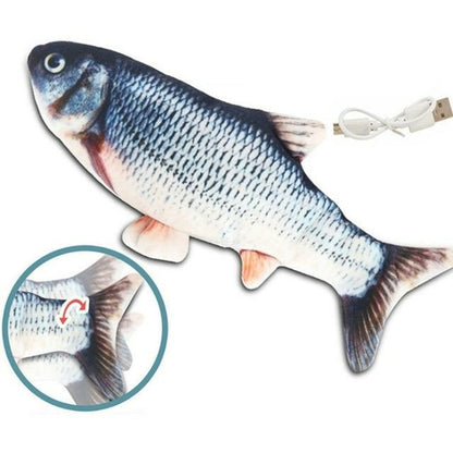 Jouet Poisson Électrique pour Chats