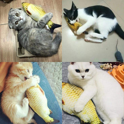 Jouet Poisson Électrique pour Chats