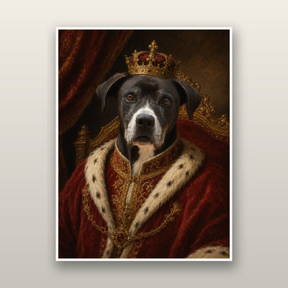 Toile Portrait Artistique Personnalisée – Votre Animal en Œuvre d'Art